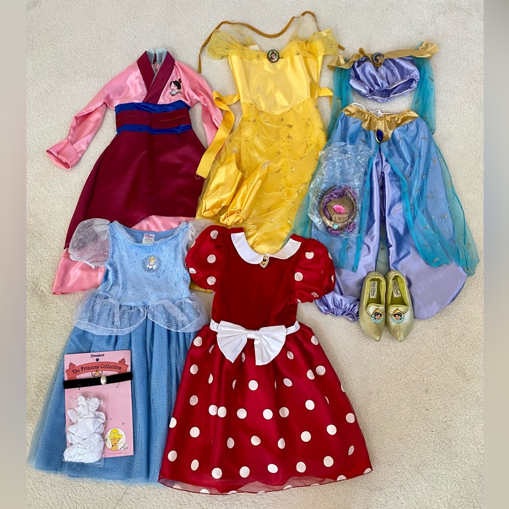 ❌SOLD❌ Kids Disney Princess Costumes - various sizes (see tag photos)